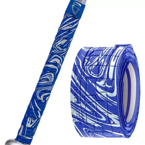 Franklin Sports Gator Grip  Baseball Bat Grip TapeRoyalSilver