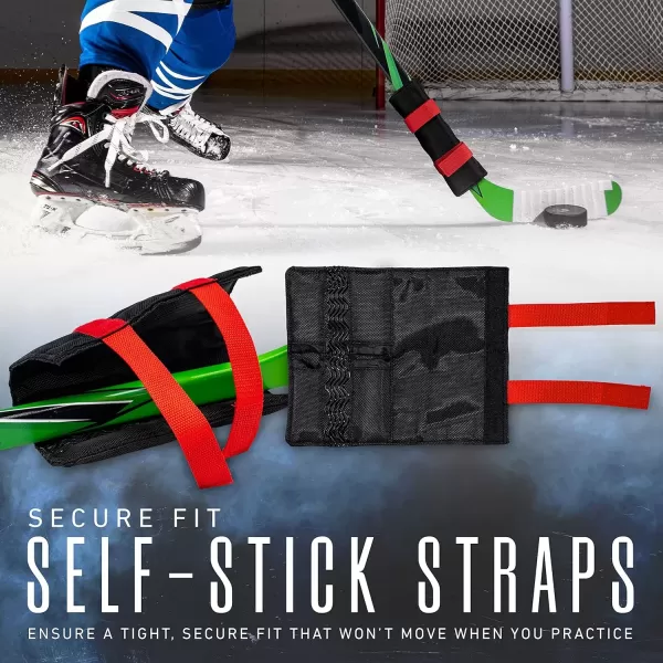 imageFranklin Sports Hockey Stick Weight  Hockey Training Aid  Accessory for Stick Handling  Shooting Skills  Adjustable Weight 35 to 14 Ounce Stick Training Weight  Hockey Training Equipment Black