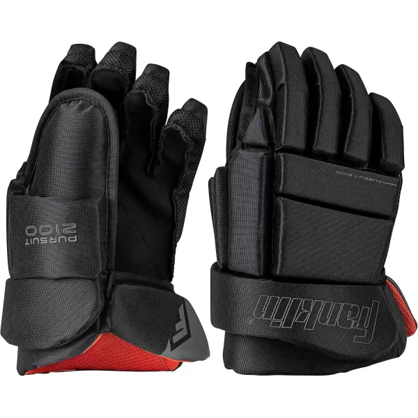 imageFranklin Sports Ice Hockey Gloves  10quot Youth Gloves  Thumb Lock System  Flexible Full Motion Cuff  Perfect for Kids