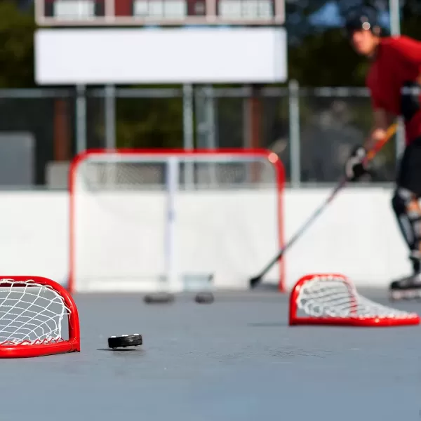 imageFranklin Sports NHL Street Roller Hockey Pucks  Pro Commander Outdoor Roller Hockey Pucks for Practice  Training  Outdoor Hockey Street Pucks with Rollers  24 Bulk Packs 6 Packs  Single PucksBlack  Pack of 24
