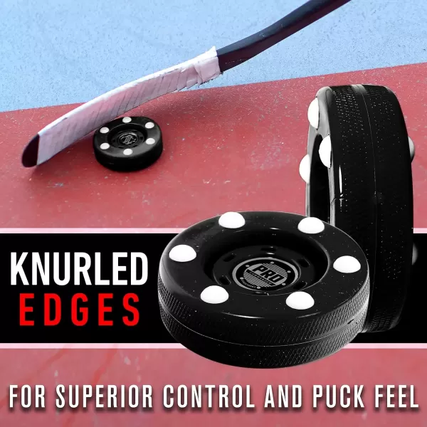 imageFranklin Sports NHL Street Roller Hockey Pucks  Pro Commander Outdoor Roller Hockey Pucks for Practice  Training  Outdoor Hockey Street Pucks with Rollers  24 Bulk Packs 6 Packs  Single PucksBlack  Pack of 24