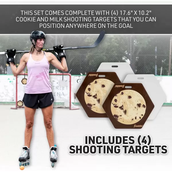 imageFranklin Sports Shooting Targets  Hockey  Lacrosse Goal Shooting Targets  Training Equipment  Shooting Targets for Hockey  Lacrosse Practice  Shooting Practice Targets for Hockey  Lacrosse Goal
