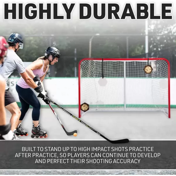 imageFranklin Sports Shooting Targets  Hockey  Lacrosse Goal Shooting Targets  Training Equipment  Shooting Targets for Hockey  Lacrosse Practice  Shooting Practice Targets for Hockey  Lacrosse Goal