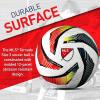 imageFranklin Sports MLS Tornado Soccer Ball  Soft Cover  Official Size and Weight Soccer Ball  Air Pump IncludedSize 3  Ages 8  Under