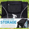 imageFranklin Sports Soccer Bags  Deluxe Soccer Backpacks with Ball Holder  Boys  Girls Equipment Bags for Ball Cleats  More  Youth  Adult Soccer BackpacksSoccer Sack