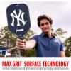 imageFranklin Sports MLB Team Pickleball Paddles  Official MLB Baseball Team Logo  Colors Pickleball Paddles  Signature Series 13MM Pickleball Paddle with MaxGrit  USA Pickleball USAPA ApprovedNew York Yankees