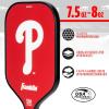 imageFranklin Sports MLB Team Pickleball Paddles  Official MLB Baseball Team Logo  Colors Pickleball Paddles  Signature Series 13MM Pickleball Paddle with MaxGrit  USA Pickleball USAPA ApprovedPhiladelphia Phillies