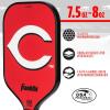imageFranklin Sports MLB Team Pickleball Paddles  Official MLB Baseball Team Logo  Colors Pickleball Paddles  Signature Series 13MM Pickleball Paddle with MaxGrit  USA Pickleball USAPA ApprovedCincinnati Reds