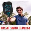 imageFranklin Sports MLB Team Pickleball Paddles  Official MLB Baseball Team Logo  Colors Pickleball Paddles  Signature Series 13MM Pickleball Paddle with MaxGrit  USA Pickleball USAPA ApprovedMiami Marlins