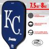 imageFranklin Sports MLB Team Pickleball Paddles  Official MLB Baseball Team Logo  Colors Pickleball Paddles  Signature Series 13MM Pickleball Paddle with MaxGrit  USA Pickleball USAPA ApprovedKansas City Royals