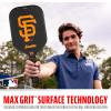 imageFranklin Sports MLB Team Pickleball Paddles  Official MLB Baseball Team Logo  Colors Pickleball Paddles  Signature Series 13MM Pickleball Paddle with MaxGrit  USA Pickleball USAPA ApprovedSan Francisco Giants
