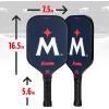 imageFranklin Sports MLB Team Pickleball Paddles  Official MLB Baseball Team Logo  Colors Pickleball Paddles  Signature Series 13MM Pickleball Paddle with MaxGrit  USA Pickleball USAPA ApprovedMinnesota Twins