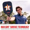 imageFranklin Sports MLB Team Pickleball Paddles  Official MLB Baseball Team Logo  Colors Pickleball Paddles  Signature Series 13MM Pickleball Paddle with MaxGrit  USA Pickleball USAPA ApprovedHouston Astros