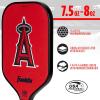 imageFranklin Sports MLB Team Pickleball Paddles  Official MLB Baseball Team Logo  Colors Pickleball Paddles  Signature Series 13MM Pickleball Paddle with MaxGrit  USA Pickleball USAPA ApprovedLos Angeles Angels