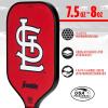 imageFranklin Sports MLB Team Pickleball Paddles  Official MLB Baseball Team Logo  Colors Pickleball Paddles  Signature Series 13MM Pickleball Paddle with MaxGrit  USA Pickleball USAPA ApprovedSt Louis Cardinals