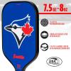 imageFranklin Sports MLB Team Pickleball Paddles  Official MLB Baseball Team Logo  Colors Pickleball Paddles  Signature Series 13MM Pickleball Paddle with MaxGrit  USA Pickleball USAPA ApprovedToronto Blue Jays