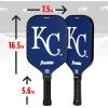 imageFranklin Sports MLB Team Pickleball Paddles  Official MLB Baseball Team Logo  Colors Pickleball Paddles  Signature Series 13MM Pickleball Paddle with MaxGrit  USA Pickleball USAPA ApprovedKansas City Royals