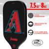 imageFranklin Sports MLB Team Pickleball Paddles  Official MLB Baseball Team Logo  Colors Pickleball Paddles  Signature Series 13MM Pickleball Paddle with MaxGrit  USA Pickleball USAPA ApprovedArizona Diamondbacks