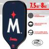 imageFranklin Sports MLB Team Pickleball Paddles  Official MLB Baseball Team Logo  Colors Pickleball Paddles  Signature Series 13MM Pickleball Paddle with MaxGrit  USA Pickleball USAPA ApprovedMinnesota Twins