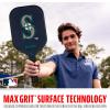 imageFranklin Sports MLB Team Pickleball Paddles  Official MLB Baseball Team Logo  Colors Pickleball Paddles  Signature Series 13MM Pickleball Paddle with MaxGrit  USA Pickleball USAPA ApprovedSeattle Mariners