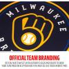 imageFranklin Sports MLB Team Pickleball Paddles  Official MLB Baseball Team Logo  Colors Pickleball Paddles  Signature Series 13MM Pickleball Paddle with MaxGrit  USA Pickleball USAPA ApprovedMilwaukee Brewers