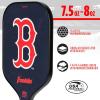 imageFranklin Sports MLB Team Pickleball Paddles  Official MLB Baseball Team Logo  Colors Pickleball Paddles  Signature Series 13MM Pickleball Paddle with MaxGrit  USA Pickleball USAPA ApprovedBoston Red Sox