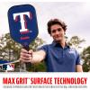 imageFranklin Sports MLB Team Pickleball Paddles  Official MLB Baseball Team Logo  Colors Pickleball Paddles  Signature Series 13MM Pickleball Paddle with MaxGrit  USA Pickleball USAPA ApprovedTexas Rangers