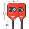 imageFranklin Sports NHL Team Pickleball Paddles  Official NHL Hockey Team Logo Pickleball Paddles  Signature Series 13MM Pickleball Paddle with MaxGrit  USA Pickleball USAPA ApprovedPhiladelphia Flyers