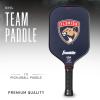 imageFranklin Sports NHL Team Pickleball Paddles  Official NHL Hockey Team Logo Pickleball Paddles  Signature Series 13MM Pickleball Paddle with MaxGrit  USA Pickleball USAPA ApprovedFlorida Panthers