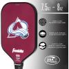 imageFranklin Sports NHL Team Pickleball Paddles  Official NHL Hockey Team Logo Pickleball Paddles  Signature Series 13MM Pickleball Paddle with MaxGrit  USA Pickleball USAPA ApprovedColorado Avalanche