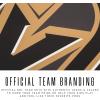 imageFranklin Sports NHL Team Pickleball Paddles  Official NHL Hockey Team Logo Pickleball Paddles  Signature Series 13MM Pickleball Paddle with MaxGrit  USA Pickleball USAPA ApprovedVegas Golden Knights