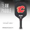 imageFranklin Sports NHL Team Pickleball Paddles  Official NHL Hockey Team Logo Pickleball Paddles  Signature Series 13MM Pickleball Paddle with MaxGrit  USA Pickleball USAPA ApprovedCalgary Flames