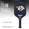 imageFranklin Sports NHL Team Pickleball Paddles  Official NHL Hockey Team Logo Pickleball Paddles  Signature Series 13MM Pickleball Paddle with MaxGrit  USA Pickleball USAPA ApprovedNashville Predators