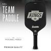 imageFranklin Sports NHL Team Pickleball Paddles  Official NHL Hockey Team Logo Pickleball Paddles  Signature Series 13MM Pickleball Paddle with MaxGrit  USA Pickleball USAPA ApprovedLos Angeles Kings