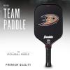 imageFranklin Sports NHL Team Pickleball Paddles  Official NHL Hockey Team Logo Pickleball Paddles  Signature Series 13MM Pickleball Paddle with MaxGrit  USA Pickleball USAPA ApprovedAnaheim Ducks 2