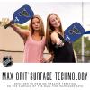 imageFranklin Sports NHL Team Pickleball Paddles  Official NHL Hockey Team Logo Pickleball Paddles  Signature Series 13MM Pickleball Paddle with MaxGrit  USA Pickleball USAPA ApprovedSt Louis Blues