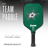 imageFranklin Sports NHL Team Pickleball Paddles  Official NHL Hockey Team Logo Pickleball Paddles  Signature Series 13MM Pickleball Paddle with MaxGrit  USA Pickleball USAPA ApprovedDallas Stars