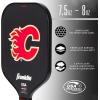 imageFranklin Sports NHL Team Pickleball Paddles  Official NHL Hockey Team Logo Pickleball Paddles  Signature Series 13MM Pickleball Paddle with MaxGrit  USA Pickleball USAPA ApprovedCalgary Flames