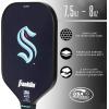 imageFranklin Sports NHL Team Pickleball Paddles  Official NHL Hockey Team Logo Pickleball Paddles  Signature Series 13MM Pickleball Paddle with MaxGrit  USA Pickleball USAPA ApprovedSeattle Kraken