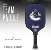 imageFranklin Sports NHL Team Pickleball Paddles  Official NHL Hockey Team Logo Pickleball Paddles  Signature Series 13MM Pickleball Paddle with MaxGrit  USA Pickleball USAPA ApprovedVancouver Canucks