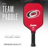 imageFranklin Sports NHL Team Pickleball Paddles  Official NHL Hockey Team Logo Pickleball Paddles  Signature Series 13MM Pickleball Paddle with MaxGrit  USA Pickleball USAPA ApprovedCarolina Hurricanes