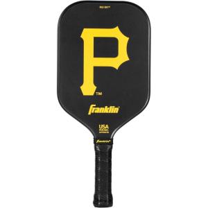 imageFranklin Sports MLB Team Pickleball Paddles  Official MLB Baseball Team Logo  Colors Pickleball Paddles  Signature Series 13MM Pickleball Paddle with MaxGrit  USA Pickleball USAPA ApprovedPittsburgh Pirates