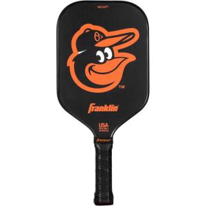imageFranklin Sports MLB Team Pickleball Paddles  Official MLB Baseball Team Logo  Colors Pickleball Paddles  Signature Series 13MM Pickleball Paddle with MaxGrit  USA Pickleball USAPA ApprovedBaltimore Orioles