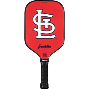 imageFranklin Sports MLB Team Pickleball Paddles  Official MLB Baseball Team Logo  Colors Pickleball Paddles  Signature Series 13MM Pickleball Paddle with MaxGrit  USA Pickleball USAPA ApprovedSt Louis Cardinals
