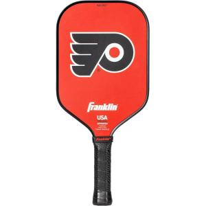 imageFranklin Sports NHL Team Pickleball Paddles  Official NHL Hockey Team Logo Pickleball Paddles  Signature Series 13MM Pickleball Paddle with MaxGrit  USA Pickleball USAPA ApprovedPhiladelphia Flyers