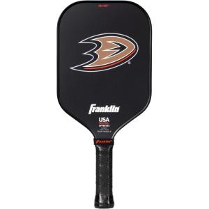 imageFranklin Sports NHL Team Pickleball Paddles  Official NHL Hockey Team Logo Pickleball Paddles  Signature Series 13MM Pickleball Paddle with MaxGrit  USA Pickleball USAPA ApprovedAnaheim Ducks 2
