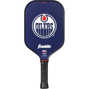 imageFranklin Sports NHL Team Pickleball Paddles  Official NHL Hockey Team Logo Pickleball Paddles  Signature Series 13MM Pickleball Paddle with MaxGrit  USA Pickleball USAPA ApprovedEdmonton Oilers