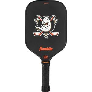 imageFranklin Sports NHL Team Pickleball Paddles  Official NHL Hockey Team Logo Pickleball Paddles  Signature Series 13MM Pickleball Paddle with MaxGrit  USA Pickleball USAPA ApprovedAnaheim Ducks