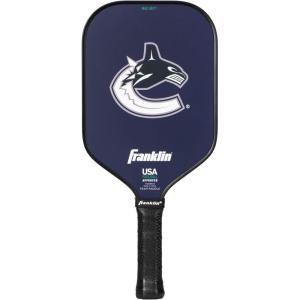 imageFranklin Sports NHL Team Pickleball Paddles  Official NHL Hockey Team Logo Pickleball Paddles  Signature Series 13MM Pickleball Paddle with MaxGrit  USA Pickleball USAPA ApprovedVancouver Canucks