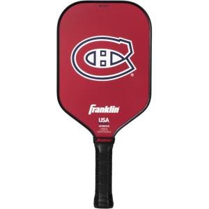 imageFranklin Sports NHL Team Pickleball Paddles  Official NHL Hockey Team Logo Pickleball Paddles  Signature Series 13MM Pickleball Paddle with MaxGrit  USA Pickleball USAPA ApprovedMontreal Canadiens